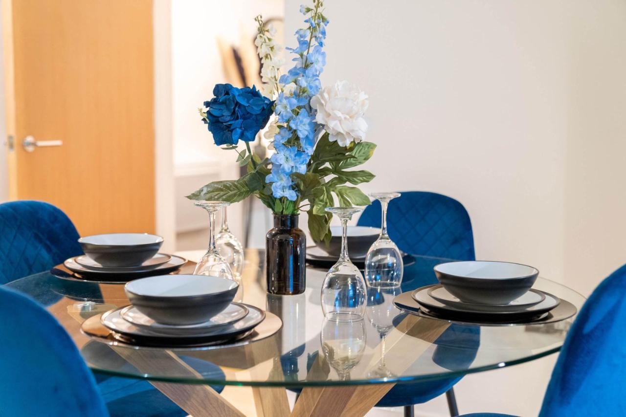 Beautiful Birmingham Central Spacious Apartment-Free Parking, Wifi, Contractors, Hs2, Bullring, Birmingham City Fc Buitenkant foto