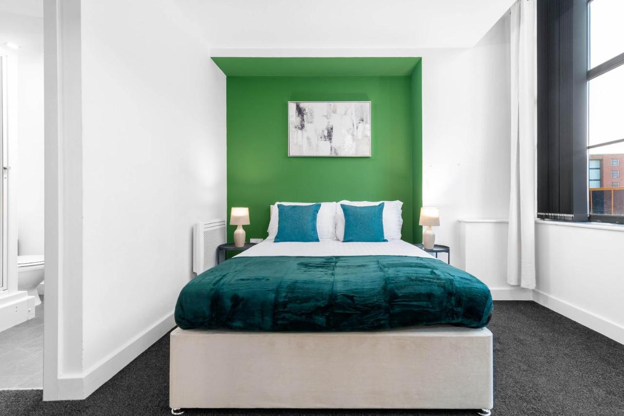 Beautiful Birmingham Central Spacious Apartment-Free Parking, Wifi, Contractors, Hs2, Bullring, Birmingham City Fc Buitenkant foto